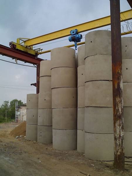 Использование железобетонных колец при строительстве колодцев с фото
