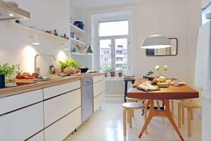 Скандинавский стиль в интерьере кухни: идеи и особенности дизайна, фото и в ... - фото