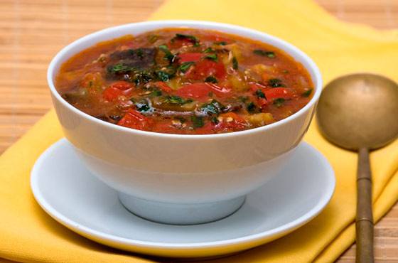 А вы пробовали готовить суп из баклажанов с помидорами и другими вкусняшкам ... - фото